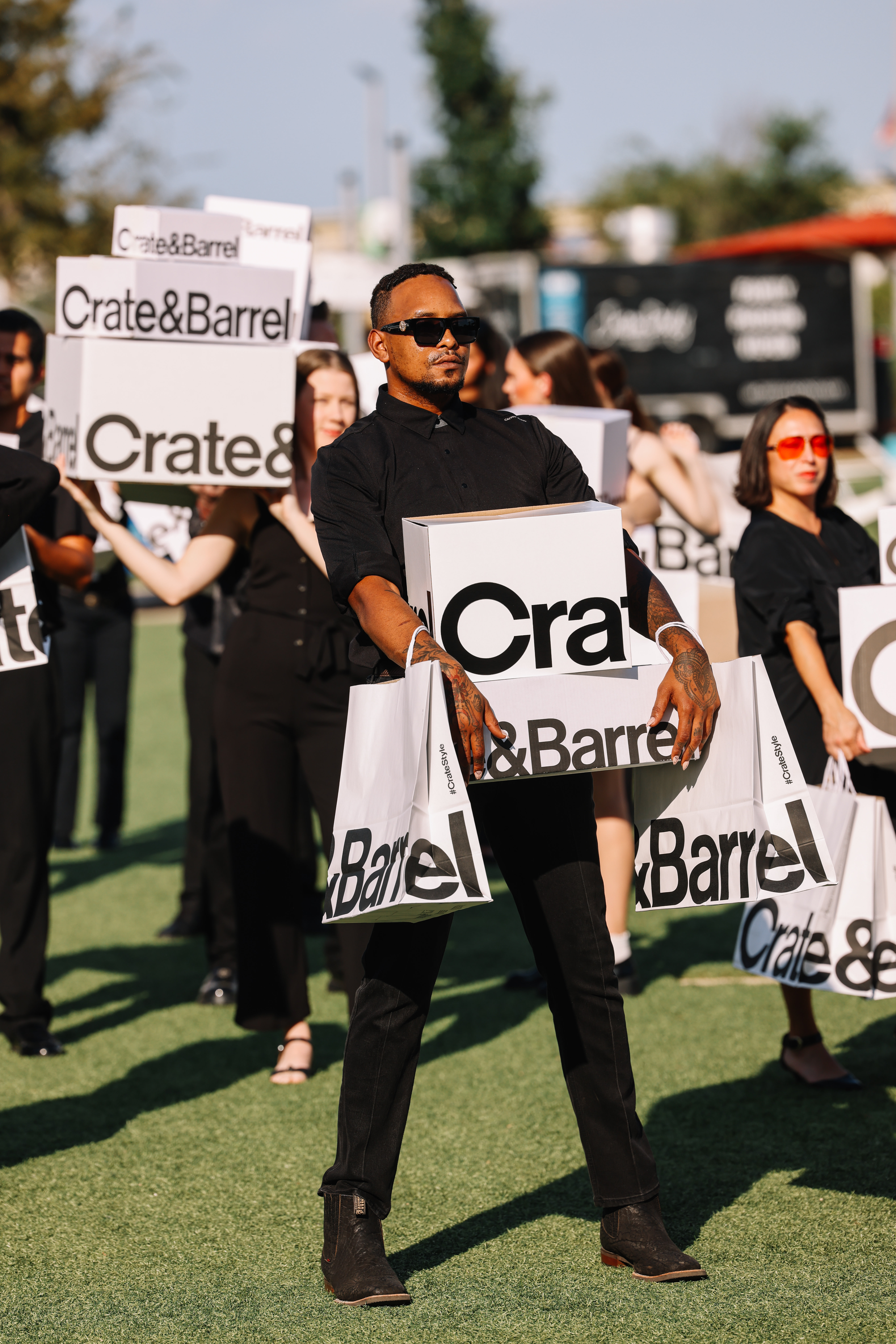 1. Behind the scenes of the Crate & Barrel San Antonio opening with CE Group.