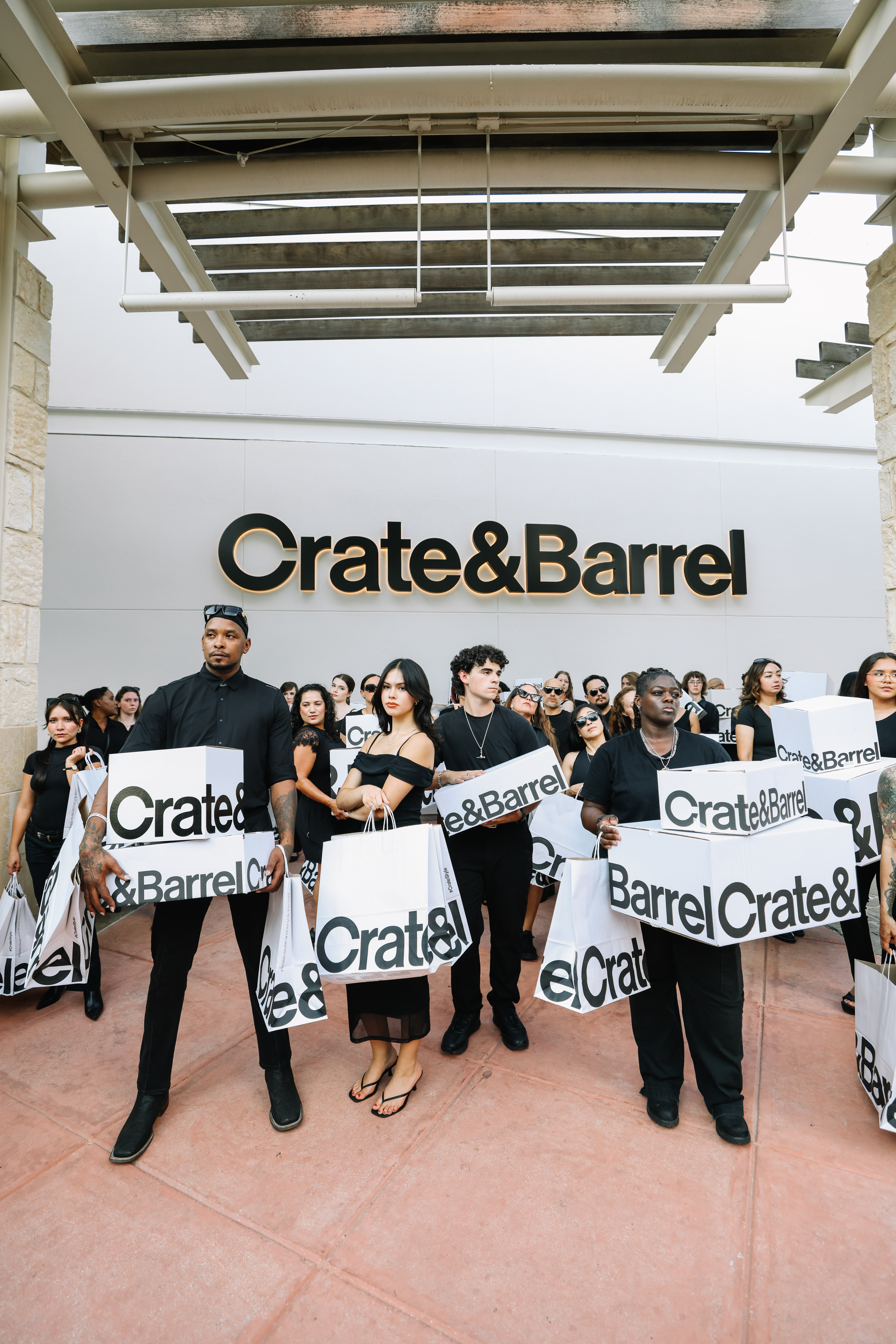CE Group team at the Crate & Barrel San Antonio store opening at La Cantera.
