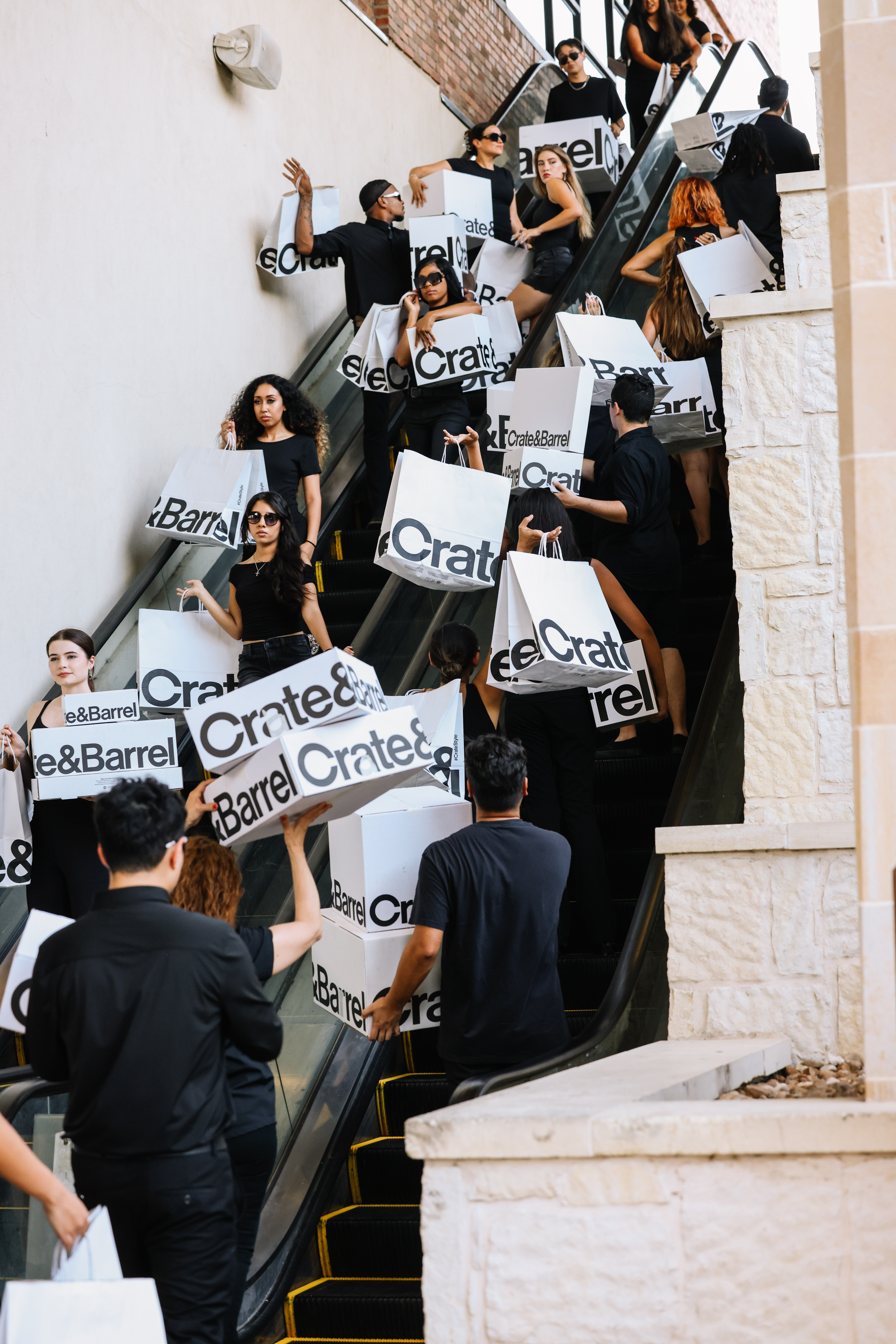 CE Group team at the Crate & Barrel San Antonio store opening at La Cantera.